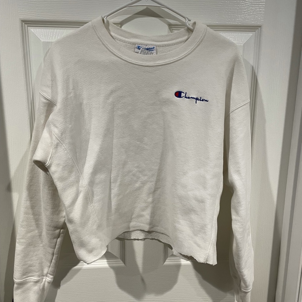 Cropped Champion Crewneck